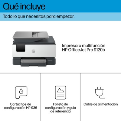 Multifunción HP Officejet Pro 9120b WiFi/ Fax/ Dúplex/ ADF/