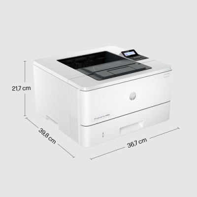 Impresora Láser Monocromo HP Laserjet Pro 4002DN/ Dúplex/ Blanca