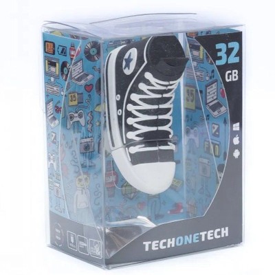 Pendrive 32GB Tech One Tech Zapatilla Reverse USB 2.0