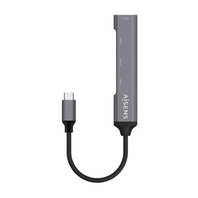 Hub USB Tipo-C Aisens A109-0541/ 4xUSB