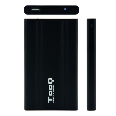 Caja Externa para Disco Duro de 2.5' TooQ TQE-2510B/ USB 2.0