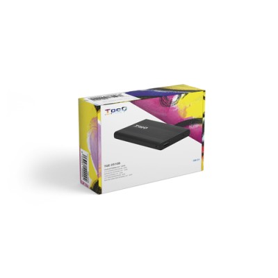 Caja Externa para Disco Duro de 2.5' TooQ TQE-2510B/ USB 2.0