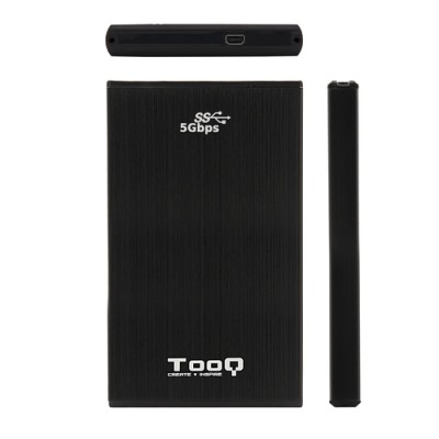 Caja Externa para Disco Duro de 2.5' TooQ TQE-2522B/ USB 3.1