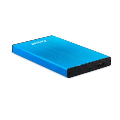 Caja Externa para Disco Duro de 2.5' TooQ TQE-2527BL/ USB 3.1