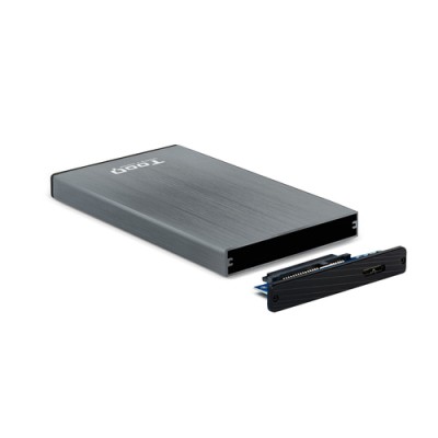 Caja Externa para Disco Duro de 2.5' TooQ TQE-2527G/ USB 3.1