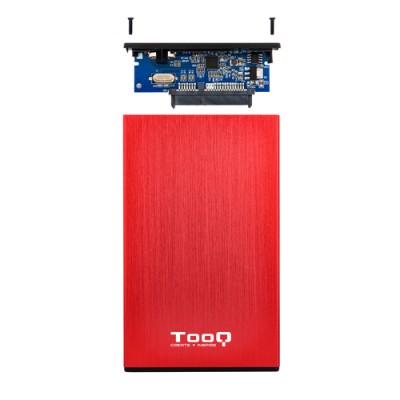 Caja Externa para Disco Duro de 2.5' TooQ TQE-2527R/ USB 3.1