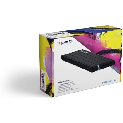 Caja Externa para Disco Duro de 2.5' TooQ TQE-2530B/ USB 3.1