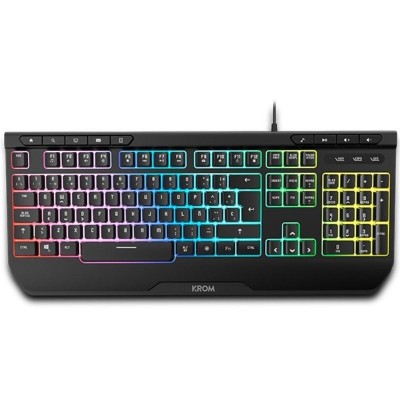 Pack Gaming Krom kenya/ Teclado RGB + Ratón Óptico +