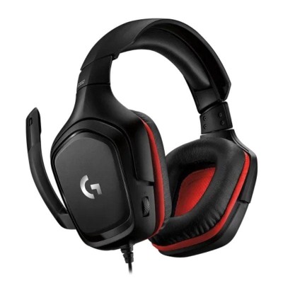 Auriculares Gaming con Micrófono Logitech G332/ Jack 3.5/ Negro