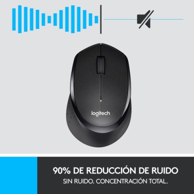 Ratón Inalámbrico Logitech Silent Plus M330/ Hasta 1000 DPI