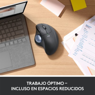 Ratón Trackball Inalámbrico por Bluetooth Logitech ERGO M575/