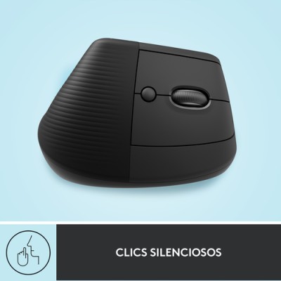 Ratón Ergonómico Inalámbrico por Bluetooth/ 2.4GHz Logitech