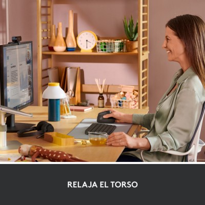 Ratón Ergonómico Inalámbrico por Bluetooth/ 2.4GHz Logitech