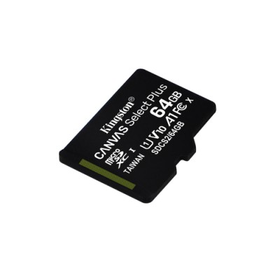 Tarjeta de Memoria Kingston CANVAS Select Plus 64GB microSD XC