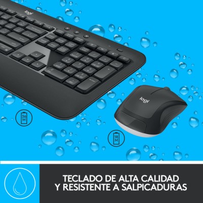 Teclado y Ratón Inalámbrico Logitech MK540 Advanced