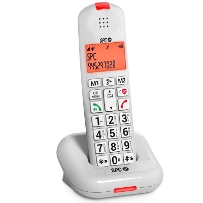 Teléfono Inalámbrico SPC Comfort Kairo/ Blanco