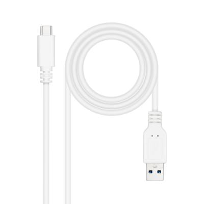 Nanocable cable usb 3.1 gen2 usb-c/a 2 m blanco