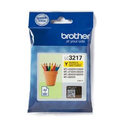 Cartucho de Tinta Original Brother LC-3217Y/ Amarillo