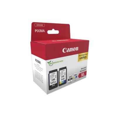 Canon cartucho multipack pg-545xl/cl-546xl+papel