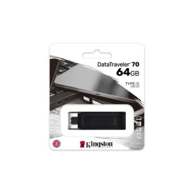 Kingston datatraveler dt70 64gb usb c 3.2 negro