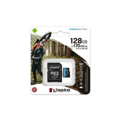 Kingston sdcg3/128gb microsd xc clase 10 128gb c/a