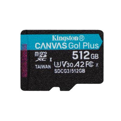 Kingston sdcg3/512gb microsd a2 clase 10 512gb c/a