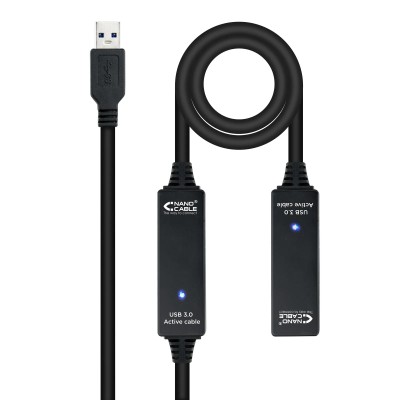 Cable Alargador USB 3.0 Nanocable 10.01.0313/ USB Macho - USB