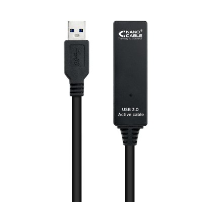 Cable Alargador USB 3.0 Nanocable 10.01.0313/ USB Macho - USB