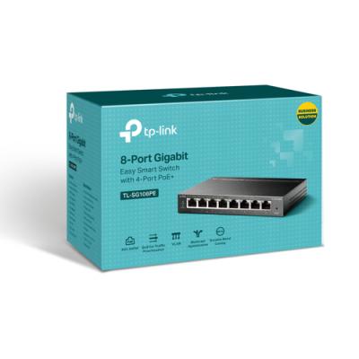 Tp-link tl-sg108pe switch 8xgb 4xgb poe