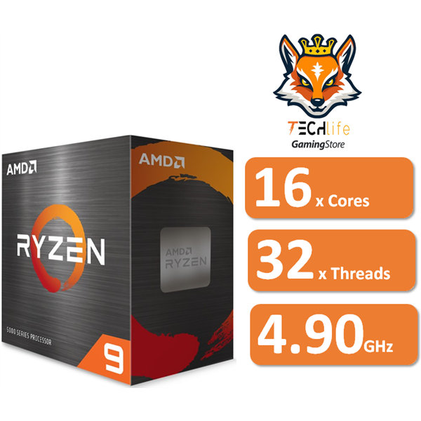 AMD Ryzen 9 5950X a 3.4/4.9GHz AM4 16x Core