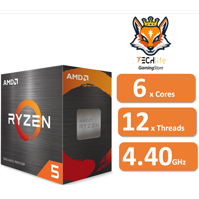 AMD Ryzen 5 5600 a 3.5/4.4GHz AM4 6x Core