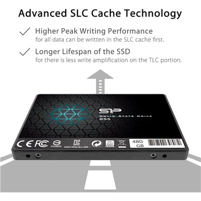 Sp slim s55 ssd 480gb 2.5" 7mm sata3