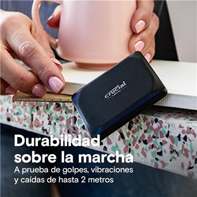 Crucial X9 SSD Externo 4TB USB-C Negro