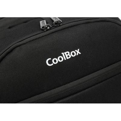 Coolbox mochila portatil 15.6" negro - impermeable