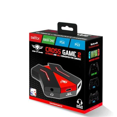 Spirit of gamer hub crossgame2 negro rojo