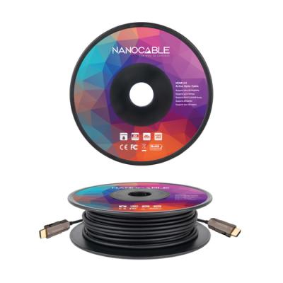 Nanocable cable hdmi v2.0 aoc 4k@60hz 18gbp 40 m