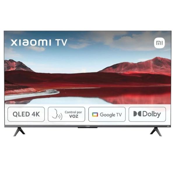 Xiaomi TV A Pro 65" QLED 4K, HDR, Smart TV, Google TV,Control por voz, diseño sin bordes