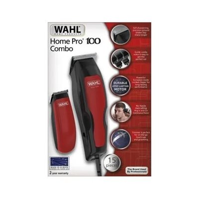 Cortapelos Wahl Homepro 100/ con Cable/ 12 Accesorios