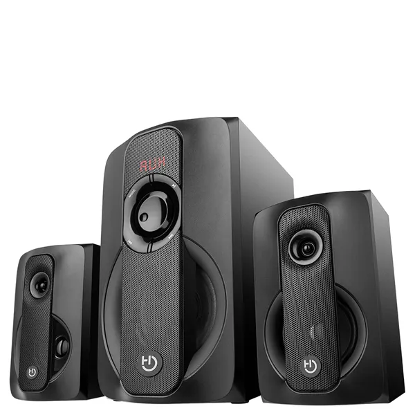 Altavoces con Bluetooth Hiditec H400 Dark Edition/ 80W/ 2.1