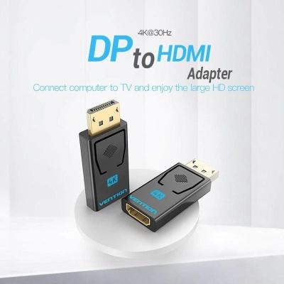 Adaptador HDMI 4K Vention HBPB0/ DisplayPort Macho - HDMI Hembra