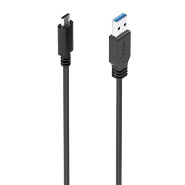 Cable USB 3.1 Tipo-C Aisens A107-0860/ USB Tipo-C Macho - USB Macho/ 10Gbps/ 2m/ Negro