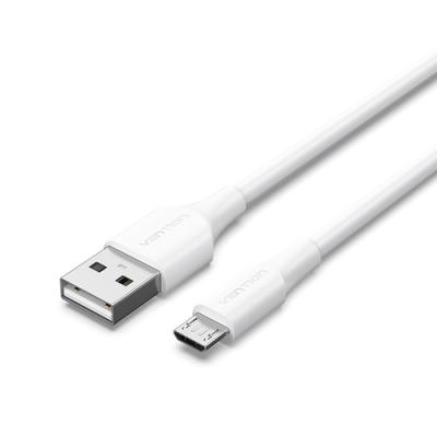 Cable USB 2.0 Vention CTIWH/ USB Macho - MicroUSB Macho/ Hasta