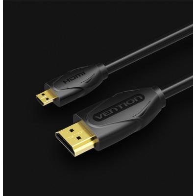 Cable HDMI Vention VAA-D03-B300/ HDMI Macho - Micro HDMI Macho/