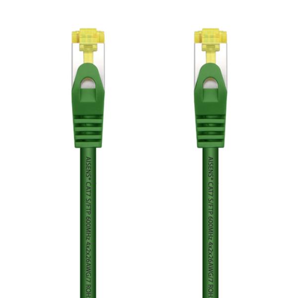 Cable de Red RJ45 SFTP Aisens A146-0483 Cat.7/ 2m/ Verde