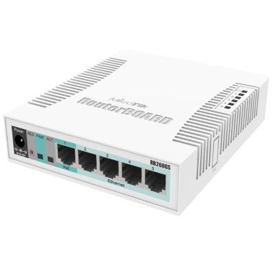 Switch Mikrotik CSS106-5G-1S 6 Puertos/ RJ45 10/100/1000/ SFP/