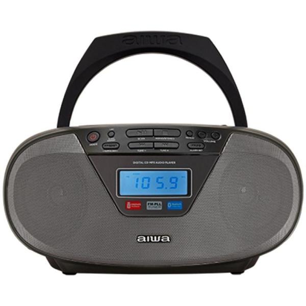 Radio CD Aiwa BoomBox BBTU-400BK/ 6W/ Negro