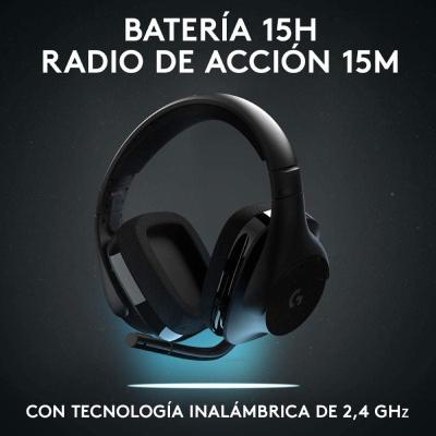 Auriculares Gaming Inalámbricos con Micrófono Logitech G533/