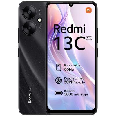 Xiaomi Redmi 13C 6.74" 128GB 4GB 5G LTE, Negro