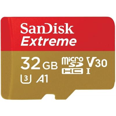 Tarjeta de Memoria SanDisk Extreme 32GB microSD HC UHS-I con