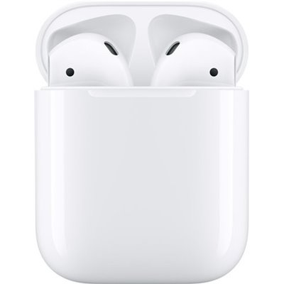 Auriculares Bluetooth Apple AirPods V2 con estuche de carga